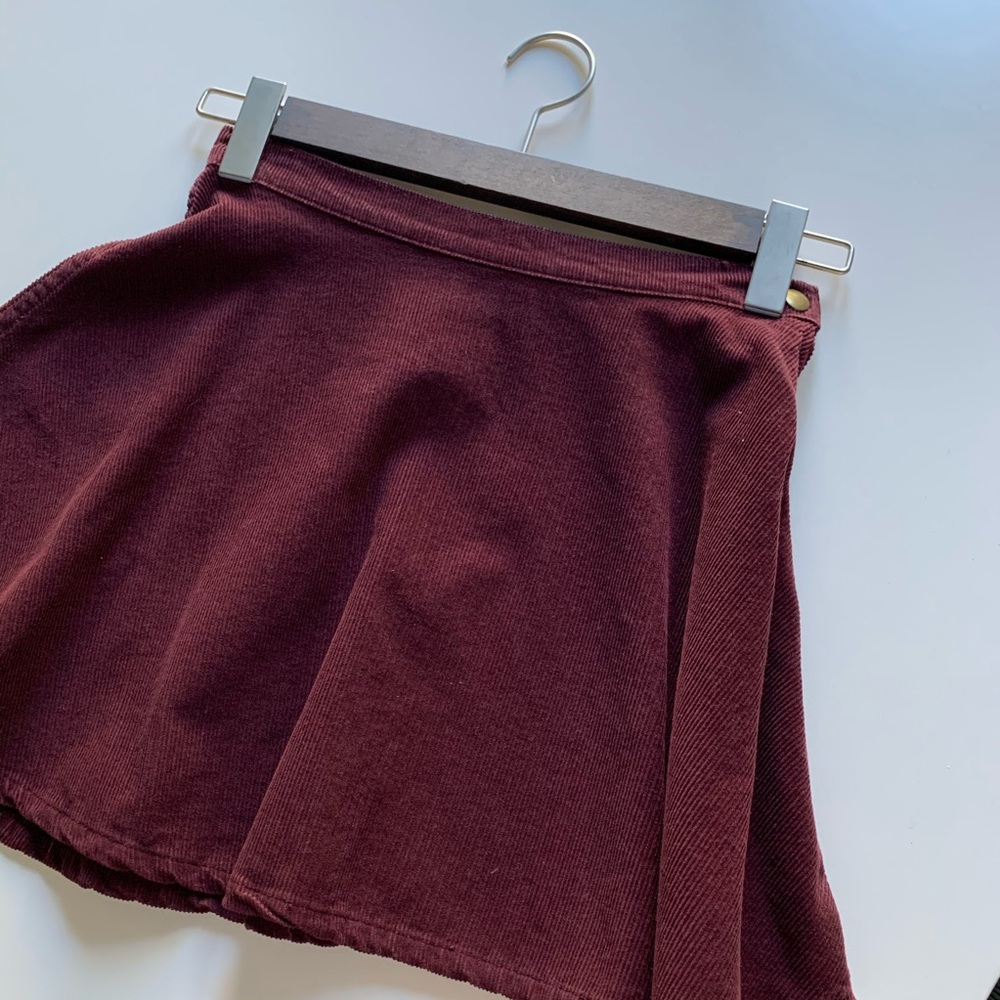 American Apparel Corduroy Circle Skirt